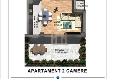Apartament cu 2 camere în Central - 1