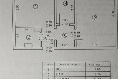 Apartament 2 camere Luica langa ?coala nr. 165 - 2