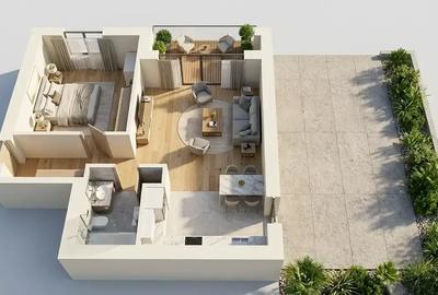 Apartament cu 2 camere semidecomandat în Pipera - 7