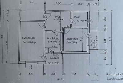 Apartament 2 camere - pod mansardabil - Curtea de Arges - 1