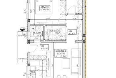 De vanzare: Casa Duplex Parter in cartierul Urban Village din Mosnita Noua - 14