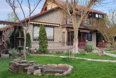 VILĂ SUPERBĂ INDEPENDENTĂ P+1E+M, 260mpu, LEMN, MILITARI CHIAJNA SALCÂMILOR, - 24
