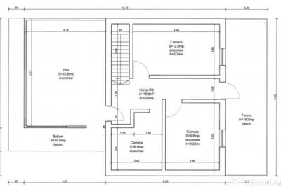 Casă cu 4 camere cu Teren 4873 Mp în Moldovenești - 18