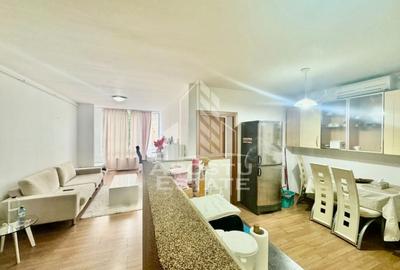 Apartament cu 2 camere semidecomandat, mobilat în UTA - 3