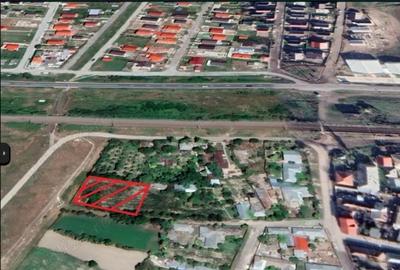 Teren de 1257 mp, în Exterior Vest