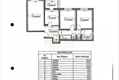 Apartament de vanzare 3 camere // McDonald's Dristor //lângă metrou//centrala - 9
