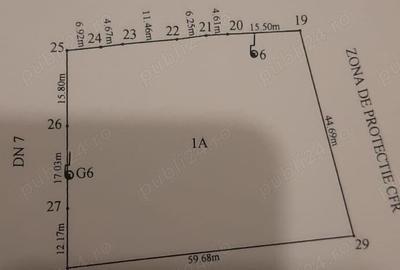 Teren de 2447 mp, în Bujoreni - 1