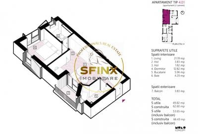 Apartament cu 2 camere semidecomandat în Ștefan cel Mare - 10
