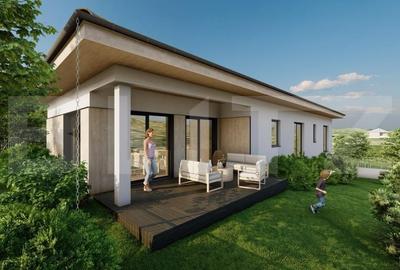 Casă individuală cu 4 camere cu Teren 501 Mp în Chinteni - 2