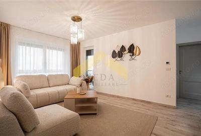 Apartament cu 3 camere semidecomandat, mobilat în UTA