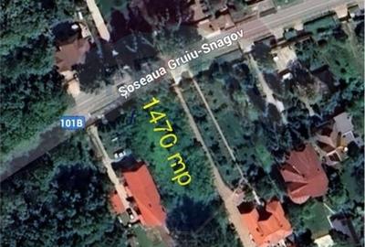 Teren Intravilan de Vanzare suprafata 1470 mp - Soseaua Gruiu-Snagov - 1