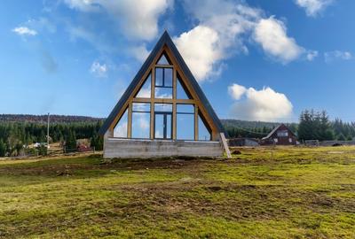 Cabana A-Frame, finisata, Smida - 2