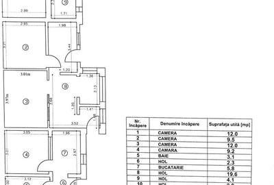Casă individuală cu 4 camere cu Canalizare în Dristor - 4