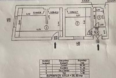 De vanzare casa 2 camere, recent renovata - Zona Domenii-Ion Mihalache - 23