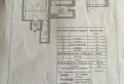 Apartament cu 2 camere semidecomandat în Berceni - 11