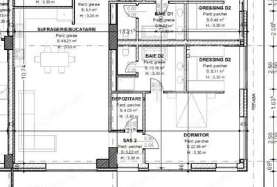 Apartament cu 3 camere decomandat în Central