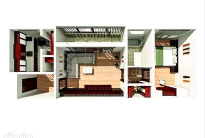 Apartament cu 2 camere semidecomandat în Podu Roș - 1