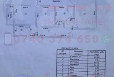 ID 3590 Apartament 3 camere - Strada Podgoriilor - 67.000 EURO - 7