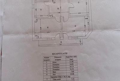 Casă cu 6 camere cu Teren 630 Mp în Copăcelu