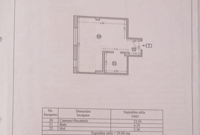 Garsonieră semidecomandată, mobilată în Central - 34