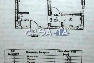 Apartament cu 2 camere în Artego - 2