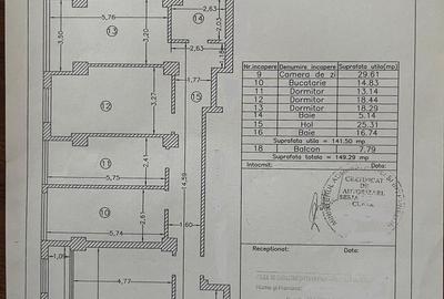 Apartament cu 4 camere decomandat în Inel I - 20