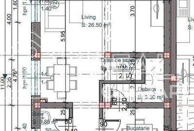 Casă cu 4 camere cu Teren 250 Mp în Central