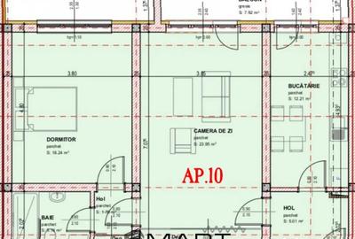 Apartament cu 3 camere decomandat în Central - 3