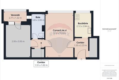 Apartament cu 2 camere de vanzare Pajura - 18