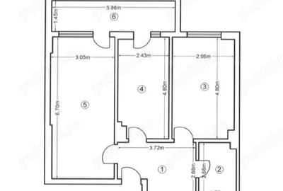 Apartament cu 2 camere decomandat în Prelungirea Ghencea