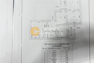 Casă individuală cu 4 camere cu Canalizare în Tătărași - 12