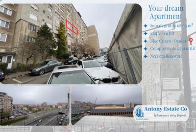 Apartament cu 3 camere semidecomandat, mobilat în Central - 9