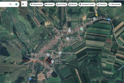Teren intravilan de vanzare in Alma jud. Sibiu 7.342 m - 2