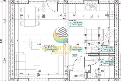 Casă cu 4 camere în Central - 2
