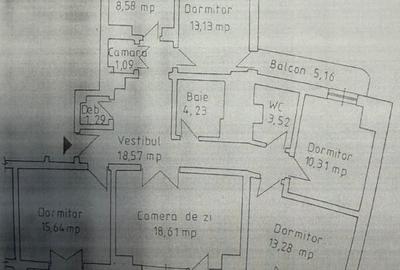 Apartament cu 5 camere decomandat în Calea Călărașilor - 21