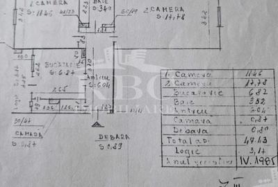 Apartament cu 2 camere decomandat, mobilat în Între Lacuri - 8