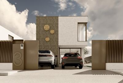 Teren de vanzare zona Doraly - Proges cu proiect autorizat casa P+1 - 3