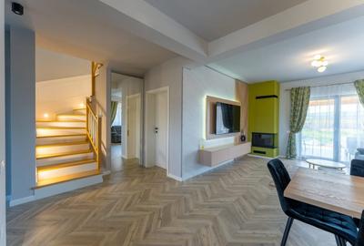 Casa cuplata de 4 camere, ultra moderna, curte cu piscina, zona Jucu - 6