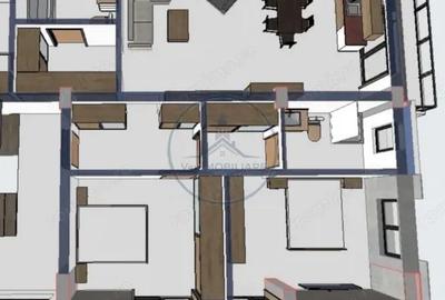 Apartament cu 3 camere decomandat în Cetății - 5