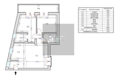 Apartament cu 3 camere decomandat în Drumul Găzarului - 3