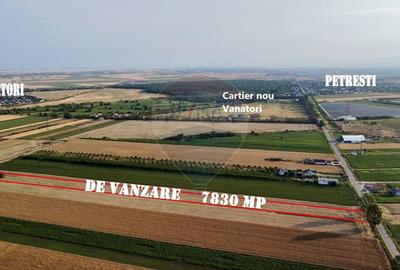 Teren agricol intravilan de 7830 mp, în Vânători - 3