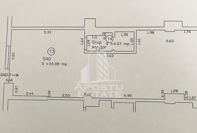 Spatiu comercial, 60 mp, zona Torontalului - 4