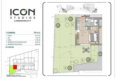 Garsonieră cu grădină - central - 6