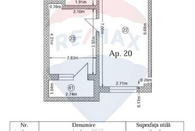 Apartament cu 2 camere de vânzare - 36
