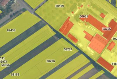 Teren Construcții intravilan de 2000 mp, în 1 Mai - 1