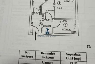 Garsonieră decomandată în Apărătorii Patriei