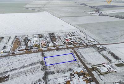 Teren Construcții intravilan de 1247 mp, în Tisa Nouă - 2