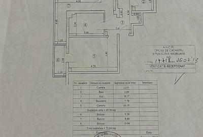 Central – Podul de Fier! Ap 2 CD, etaj 1, 73 mp, bloc din 1986 - 9