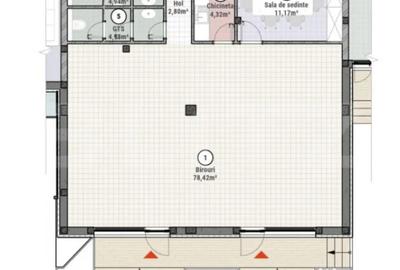 Spațiu comercial, de 106 mp, în Moșnița Nouă - 1