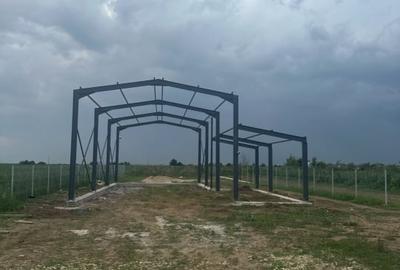 Vand teren intravilan 2000 mp, deschidere DJ602, constructie inceputa - 9